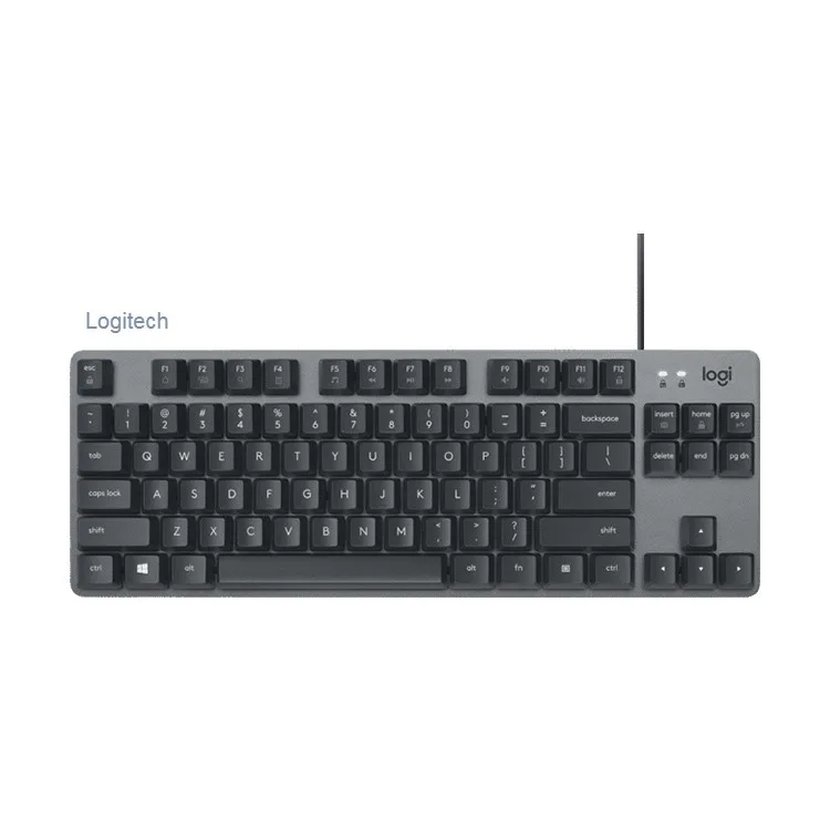 

Top Selling Logitech K835 Mini Mechanical Wired Keyboard Green Shaft, Black