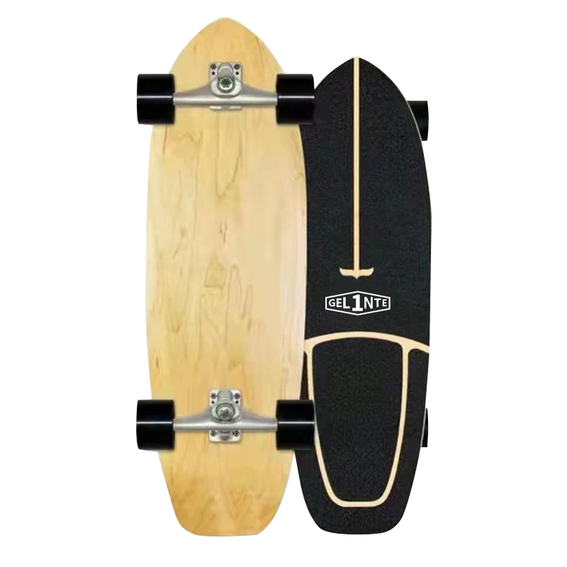 

Best Quality Skateboard Blank Board DIY Sticker Customized Wood PVC Rocker Board