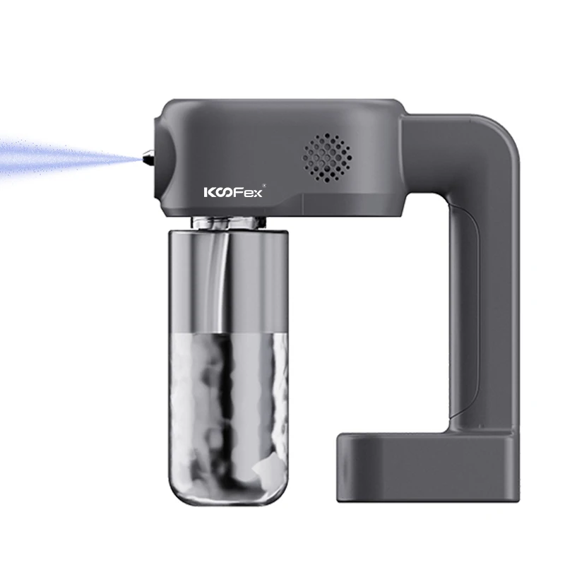 

Auto Sprayer Handheld Nano Spray Gun Electric Battery Powered Nano Atomizer Steam Gun Disinfecting for Home Office School Gym
