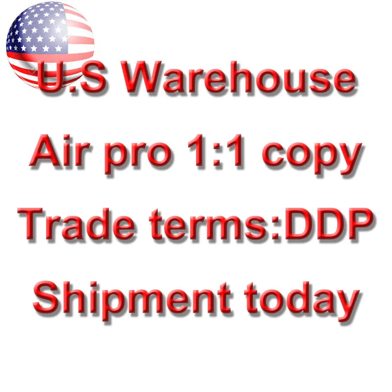 

US Warehous Free shipping Original 1:1 Gen 2 Gen 3 Rename BT 5.0 Air 2 Air 3 Pro Pods Wireless Earbuds Airpro