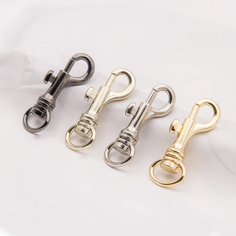 

Fashion Backpack Accessories Snap Swivel Hook Solid Brass Swivel Snap Hook Handbag, Customized color