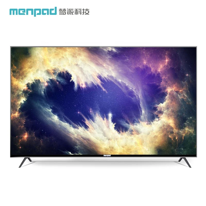 

OD20 Ultra Slim LED TV 1G+8G 58 inches flat tempered glass LCD television UHD 4K 3D audio smart tv D58GFJ