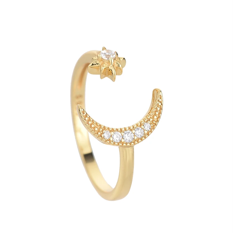 

2021 NEWJewelry Eternity Rings Gold Wholesale 925 Sterling Round Stone Plated Silver Women Men Bag Gift Zircon White Party