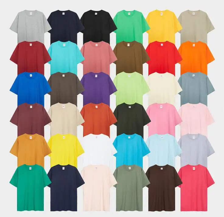 

Plus size t shirt short sleeve 100% heavy cotton oversized t shirt