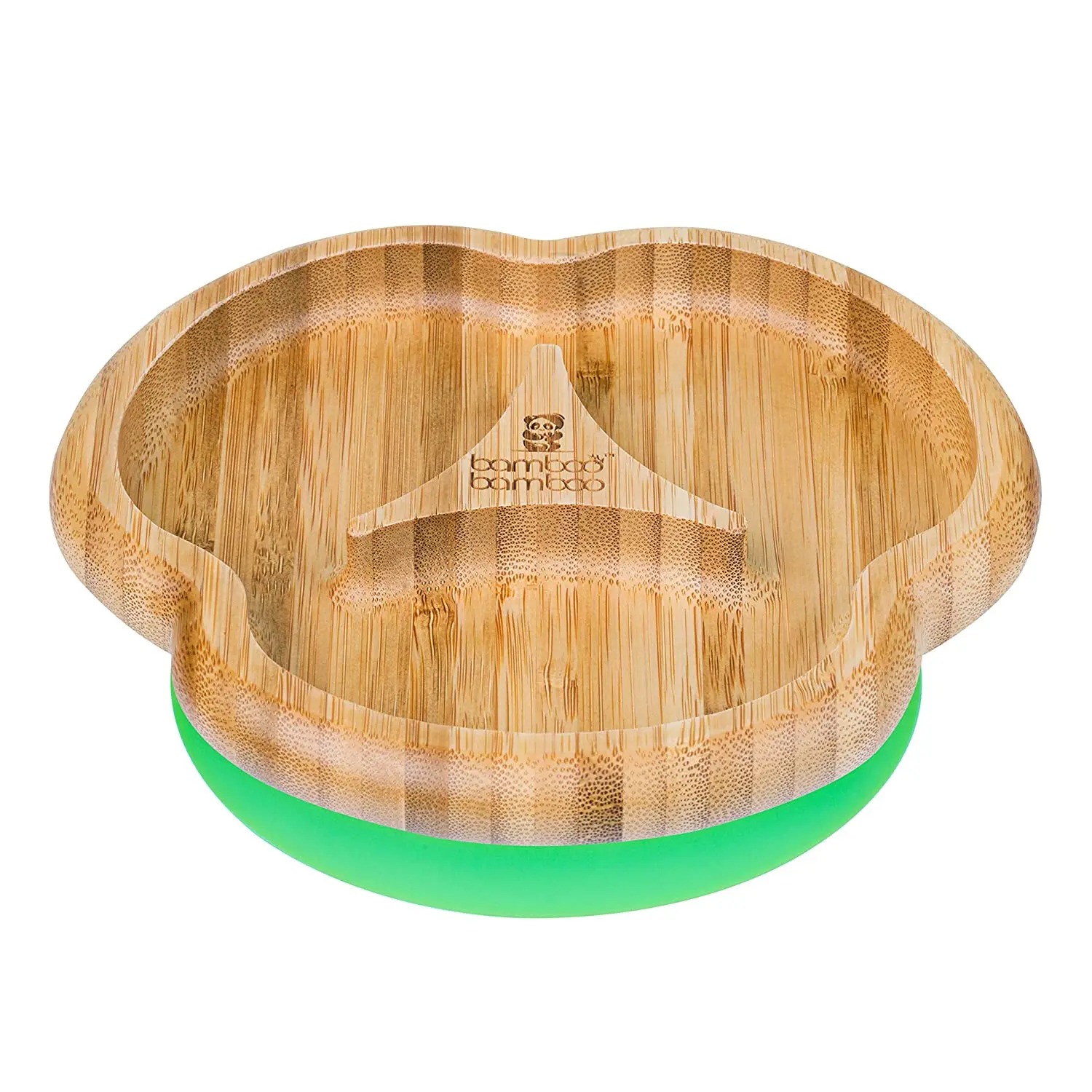 

Amazon's new baby sucker dinner plate for baby feeding, Natural color