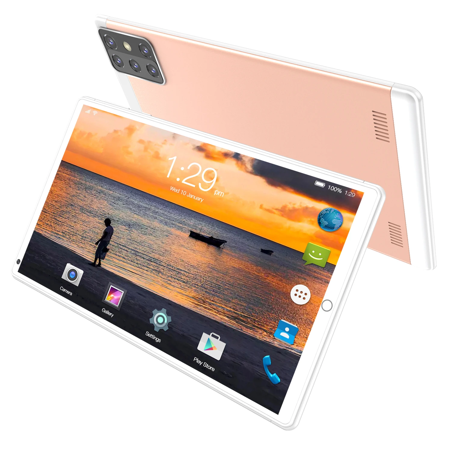 

Manufacture Educational Android Kids Study 8 Inches WiFi Tablet PC, Blue/black/rose gold