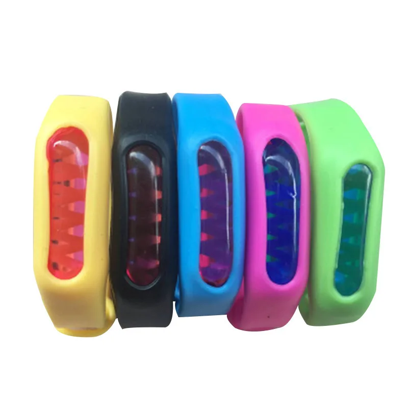

H736 Children Pest Repell Device Kids Multi Colour Anti Mosquito Wristband Waterproof Candy Jelly Mosquito Repellent Band