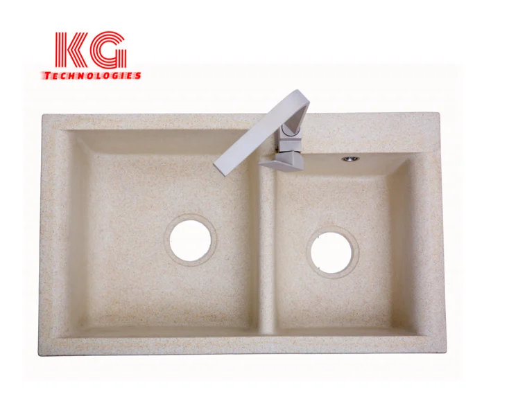 Wholesale Custom Double Bowl quartz Sink For Kitchen