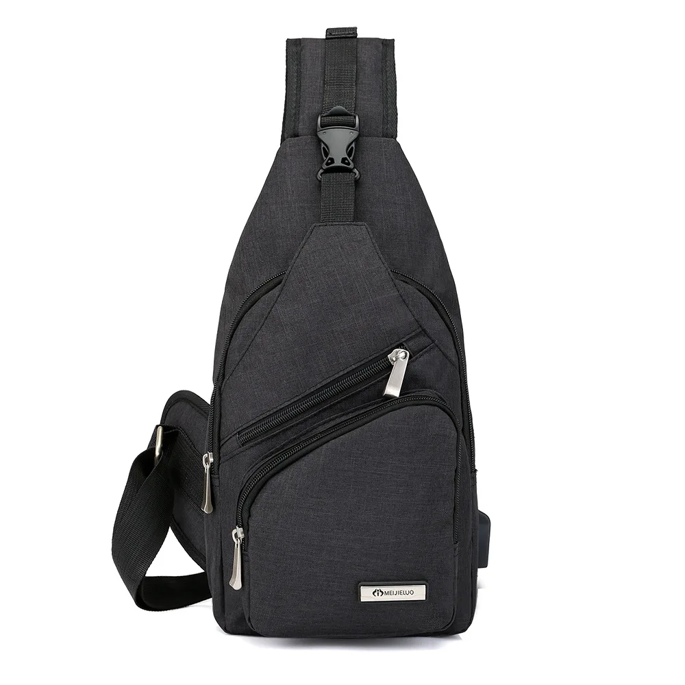 

2021 High quality durable using various usb custom shoulder bag