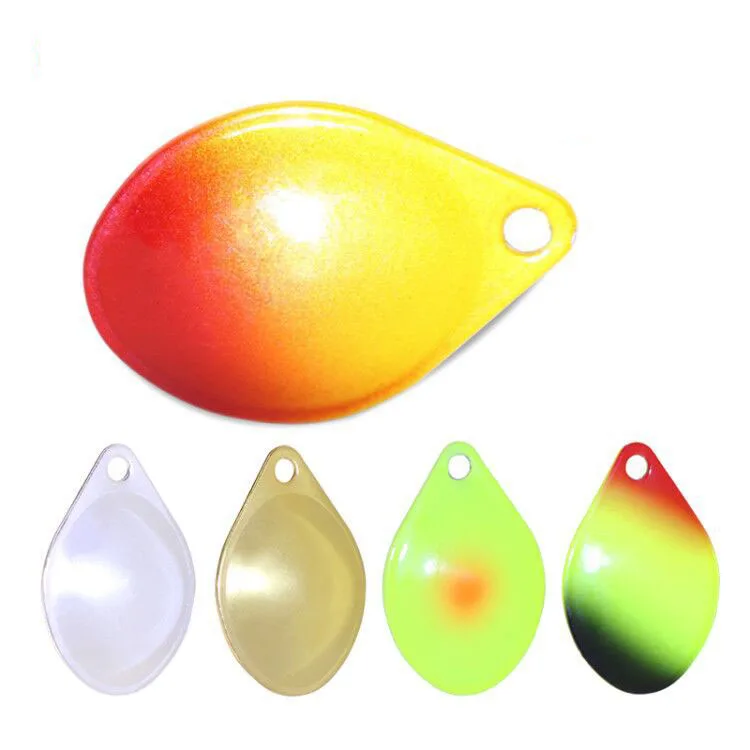 

Professional 20mm 25mm 32mm hard bait lure Durable fishing lure spoons metal fishing lure trout, 5 colors