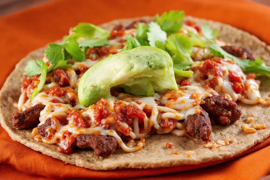Tacos with fresh toppings