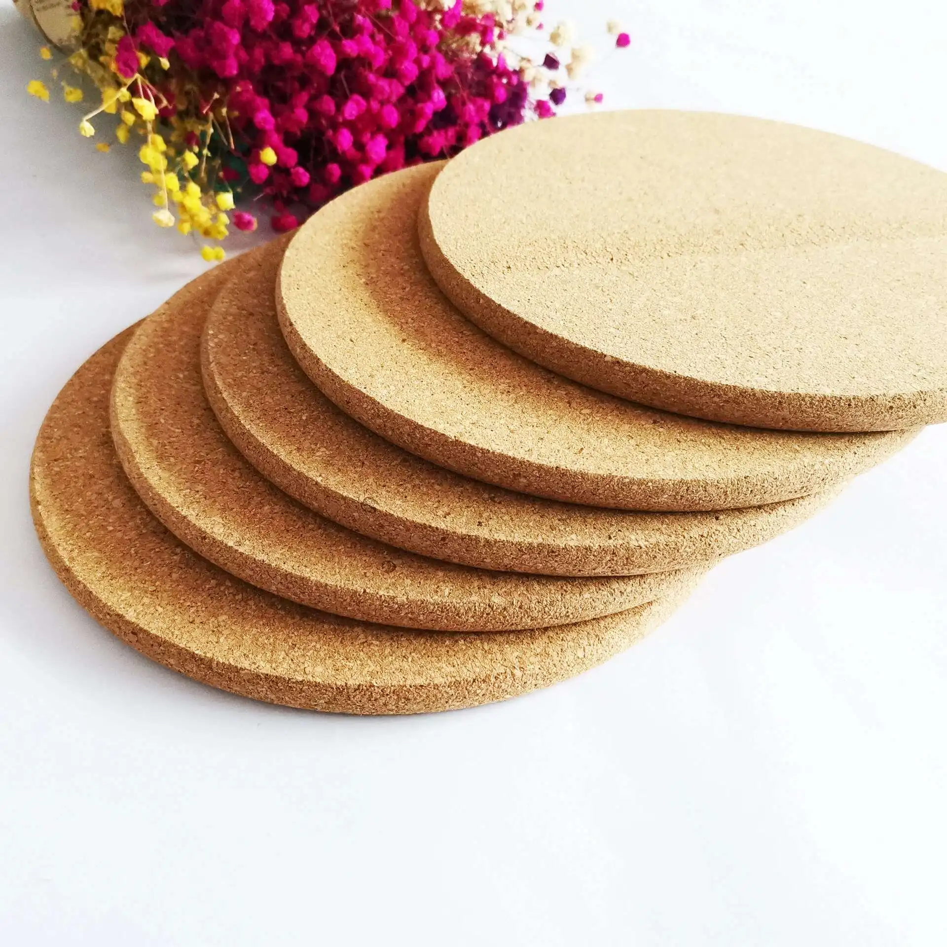 

Round Pots Guangdong Bulk With Holder Absorbent Cork Coaster For Drinks