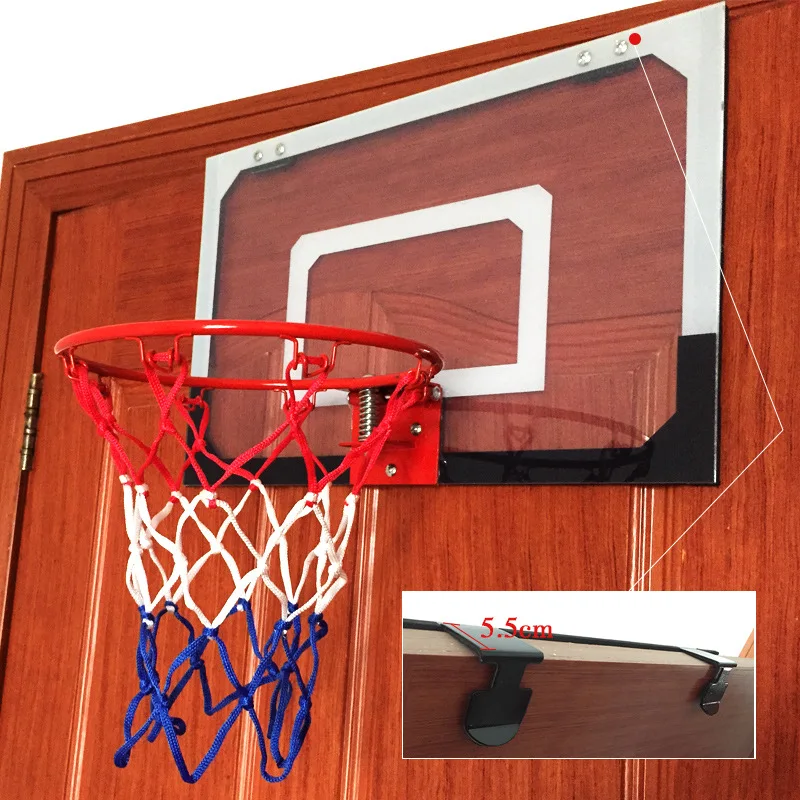 2020 Led Toys Mini Basketball Hoop With Led Basketball Net Hanging Toy