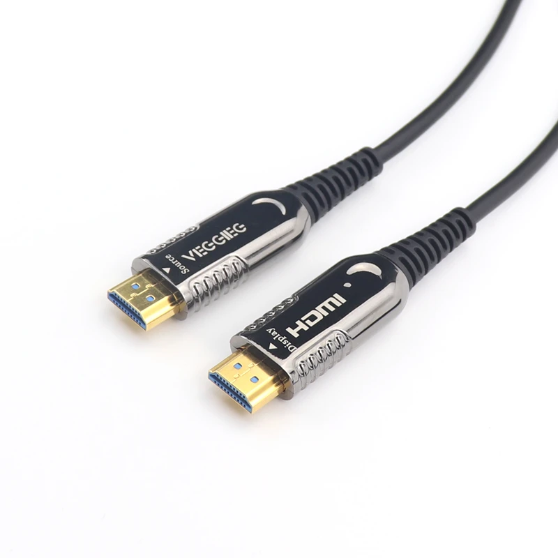 

HDMI 2.0 4K High Speed Cable HDMI to HDMI 30M Optical Fiber Cable, Black