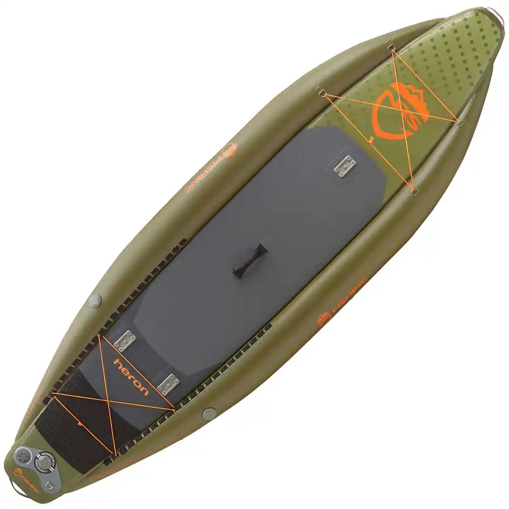 

10'6''x35''x6'' Fishing SUP Board Three chambers inflatable paddle board for sale