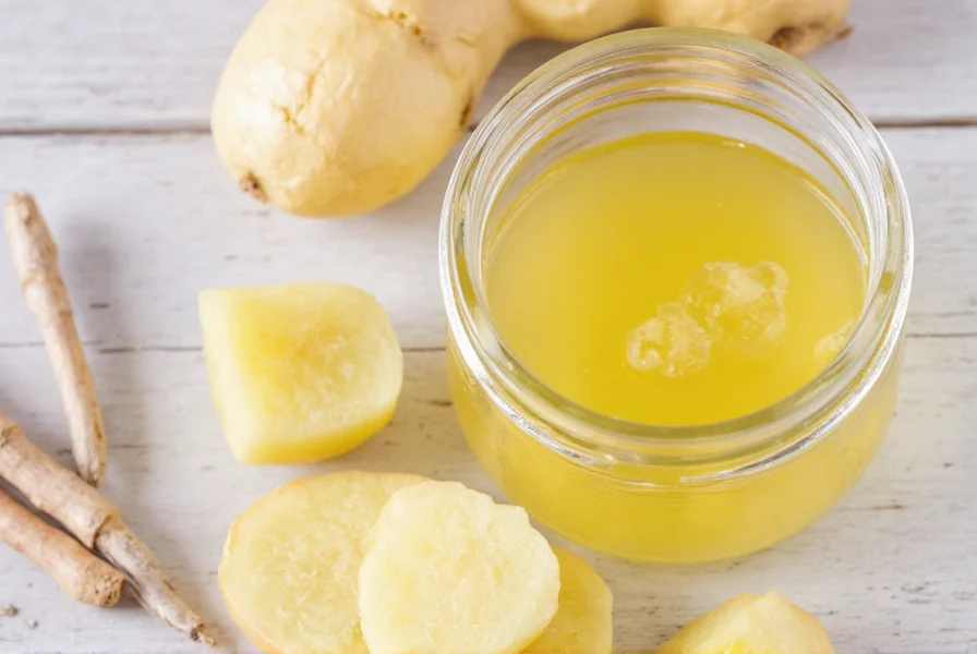 Creative uses for aging ginger including tea and infused vinegar