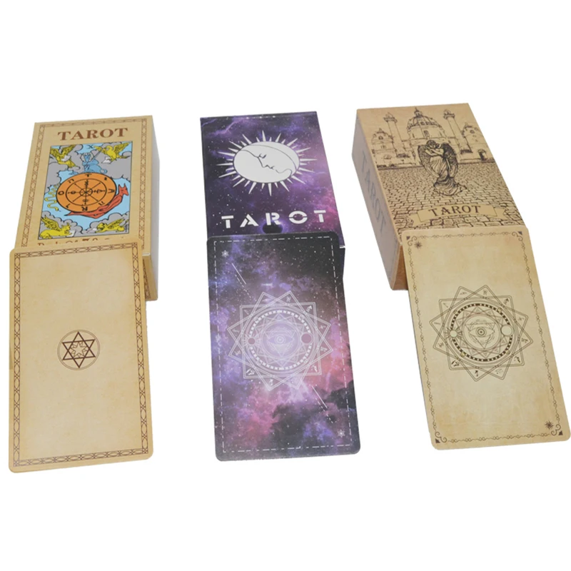 

wholesale Classic tarot cards Custom printing logo tarot cards deck paper playing game Lady divination tarot