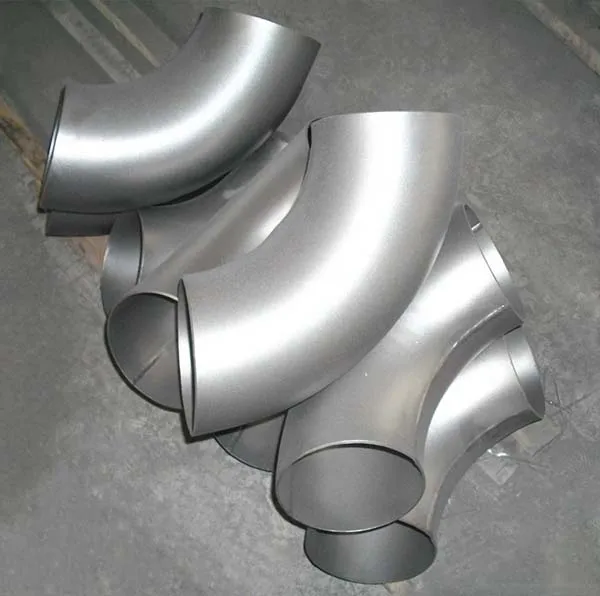 Titanium Pipe Fittings 45 90 Degree Exhaust Welded Bend Elbow