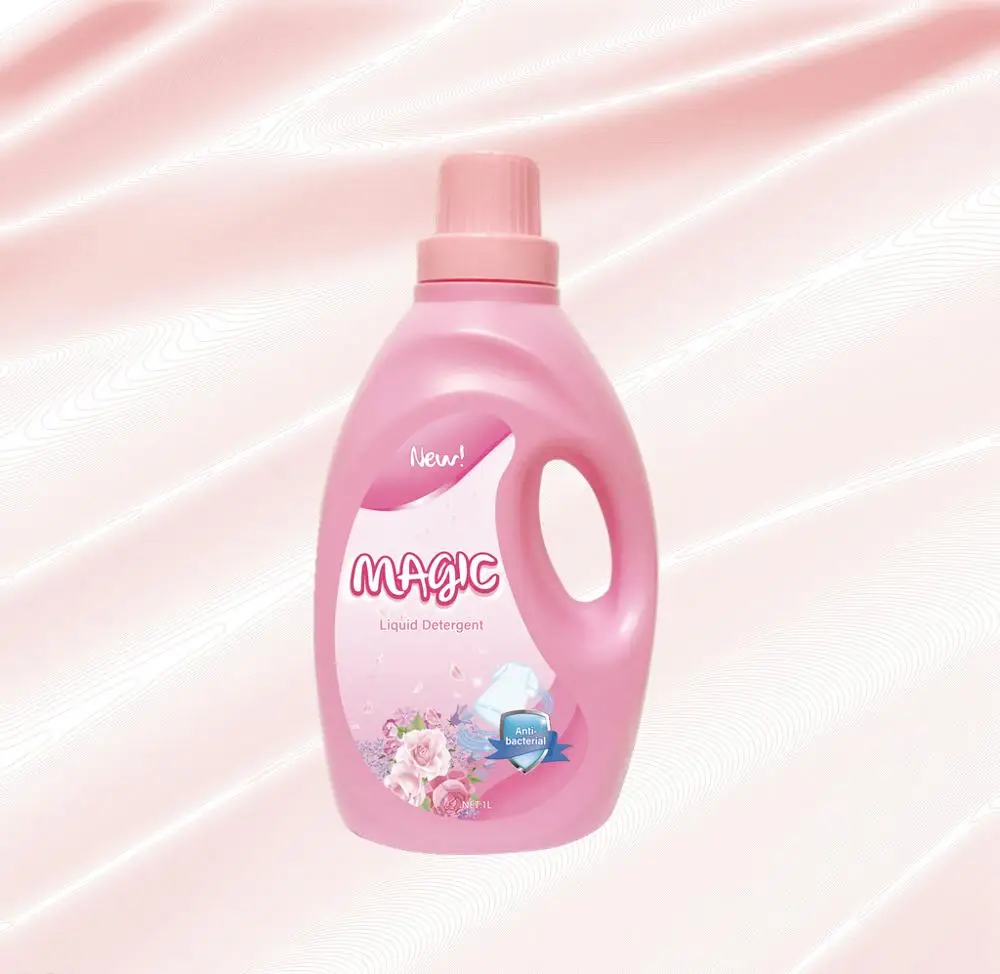 

Laundry Detergent Softener Water Family Lasting fragrance Fabric Anti=bacterial Liquid, Pink