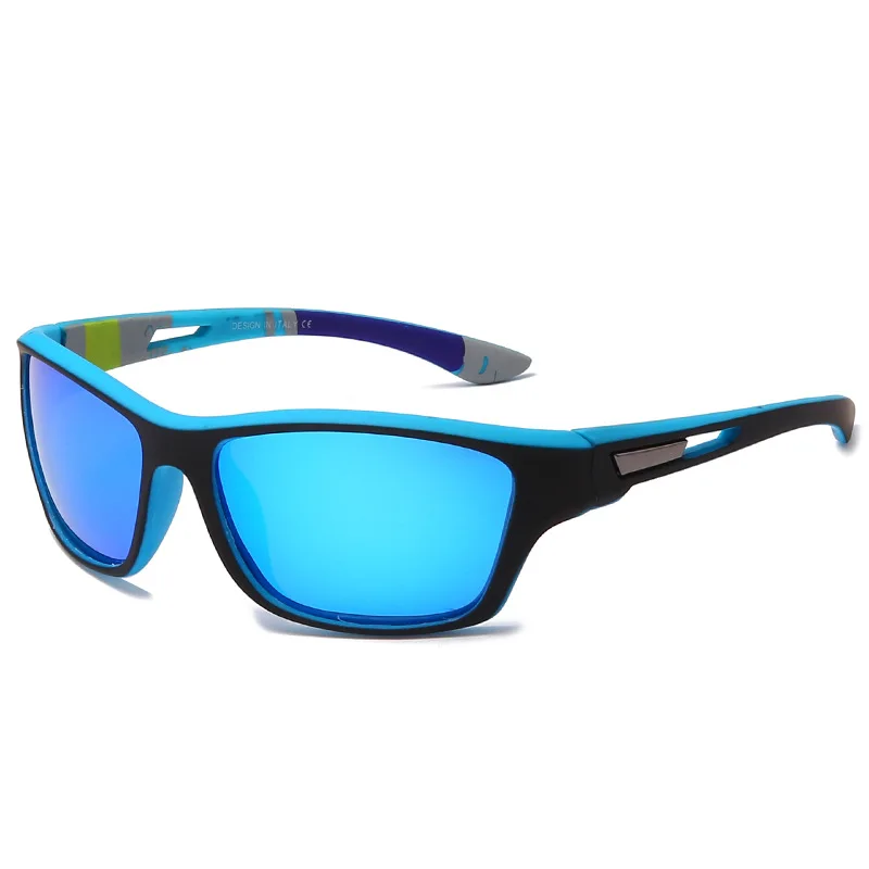 

2021 Polarized Men Fashion Sport Style Square Sun Glasses Night Vision Sunglasses