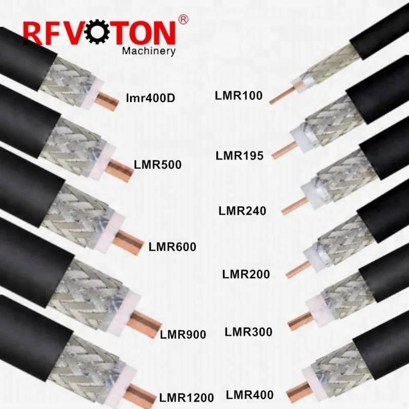 Factory Price High Quality LMR100 LMR195 LMR240 LMR300 Coaxial Cable For TV/CATV/Satellite/Antenna/CCTV supplier