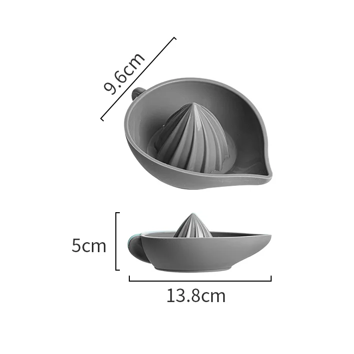 

Quality kitchen silicone manual hand press juicer orange citrus juicer silicon lemon squeezer, Shown/custom