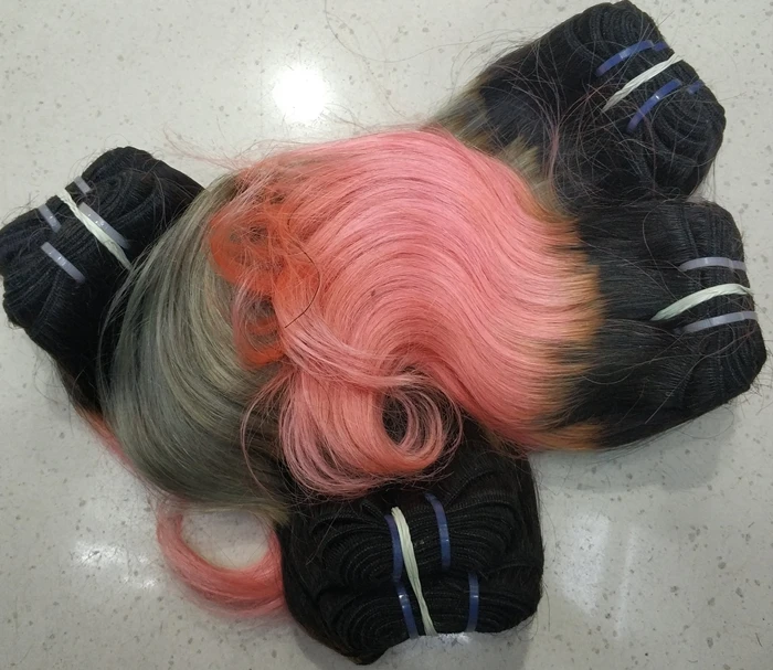 

Letsfly wet and wavy brazilian hair color short 100%human Hair wave Brazilian human hair for woman