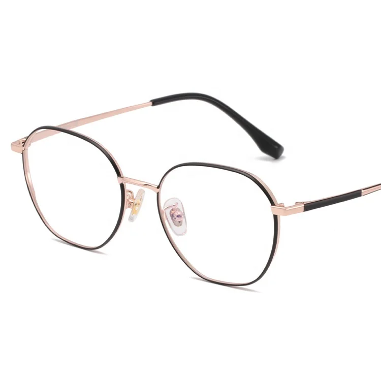 

FLY 2020 new design female ultra light irregular pure beta titanium eyeglasses frame for women