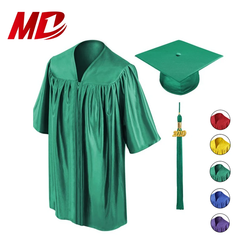 Disposable Shiny Finish Preschool Cap And Gowns For Graduation Buy