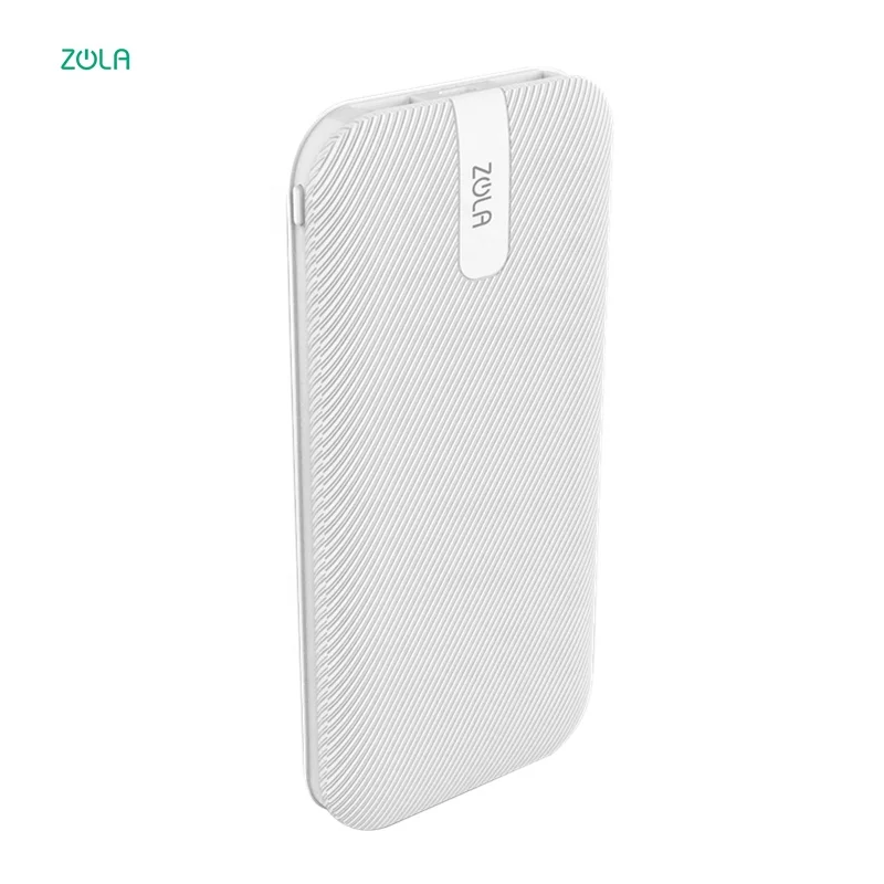 

ZOLA 2020 New Age Alpha 2 Safety Protection 10500mAh Smart Power Bank, Black/white
