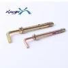 Grout-filled block brick suit Sleeve concrete anchor L type bolt Expansion anchor Carbon steel Yellow zinc plated