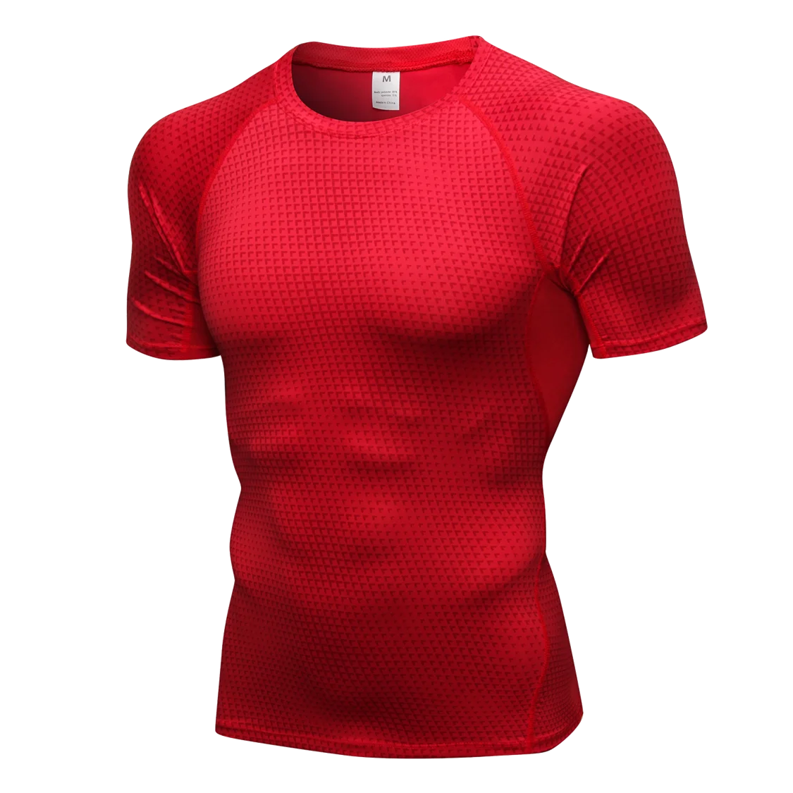 Custom Short Sleeve Sports Tops Seamless Dry Fit Sports Mens