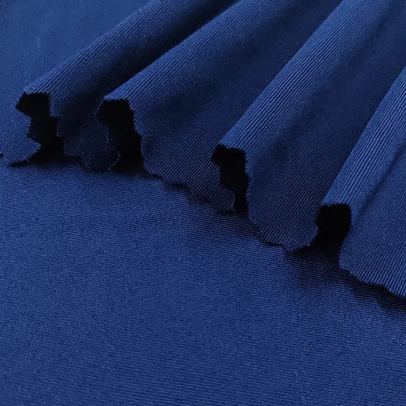 Sports T-shirts Fabric Polyester Spandex Elastane Single Jersey Fabric for Sportswear
