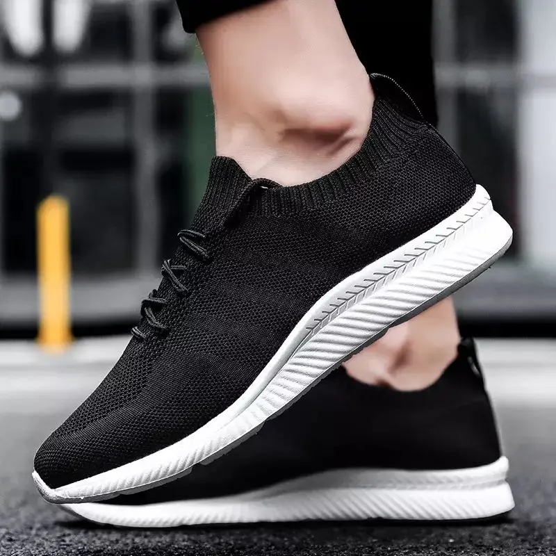 

Knitted Casual Shoes Fashion Light weight Sports Shoes Sneakers