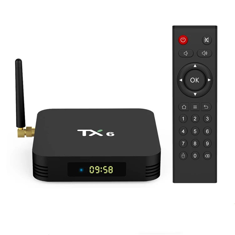 

2023 Android 10.0 tv box TX6 Allwinner H616 2GB 16GB 4GB 32GB Dual Wifi IPTV Smart Android Tv Box 4K 8K Tanix TX6S set-top box