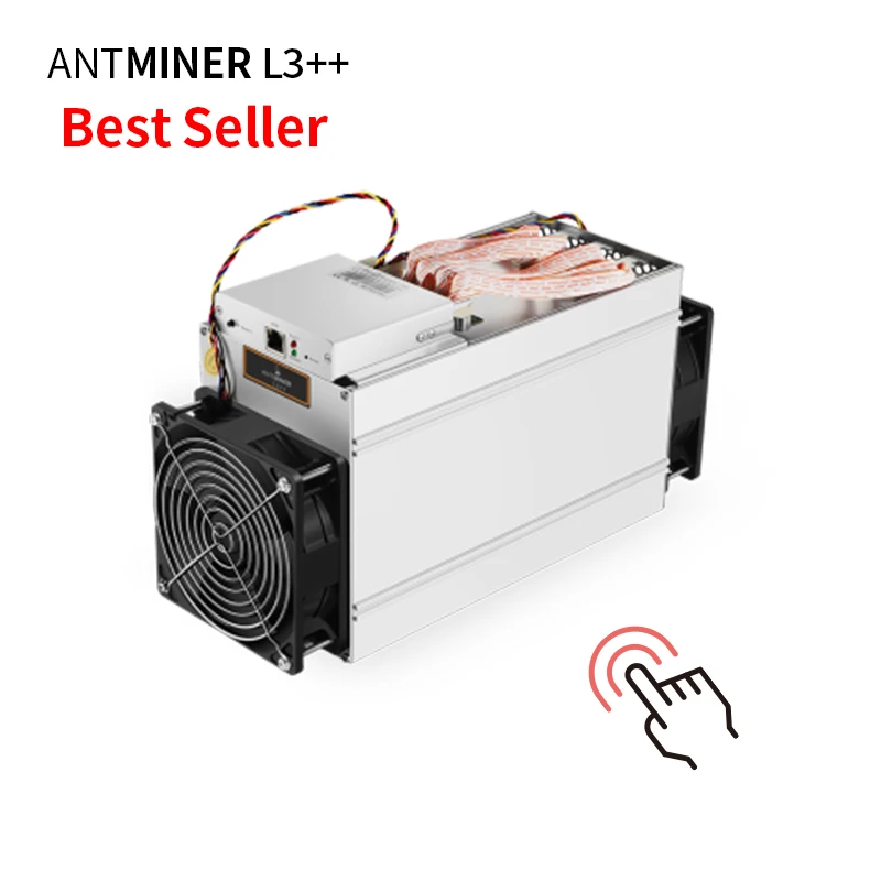 

Used bitmain Antminer L3+ 504Mh/s Scrypt 800W ASIC Miner bitcoin mining machine