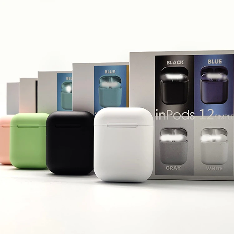 Inpod12 Macarons Colorful TWS i12 Touch BT5.0 wireless High Quality Mini earphones earbuds headphones