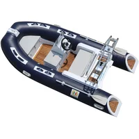 

Newest Mini Type With Console 3.6m Fiberglass Hull Inflatable RIB Boat