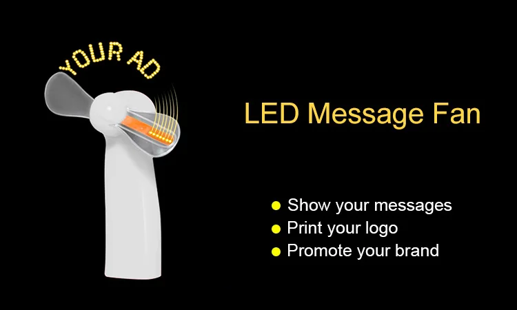 LED-Message-Fan