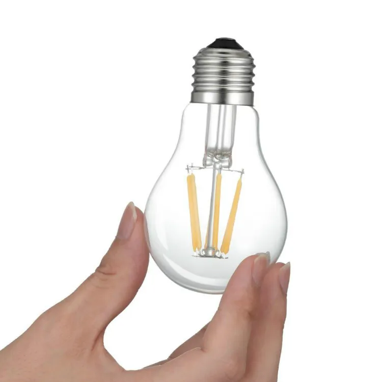 Manufactory Wholesale Smart wifi edison bulb e27 e26 b22 st64 bulbs 6w light work with Alexa Google home