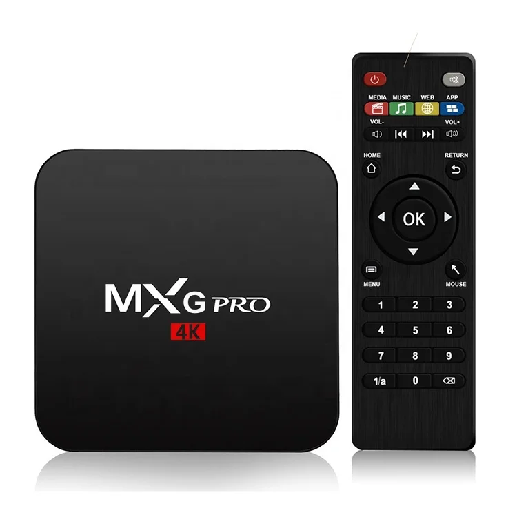 

Cheapest set top box tv digital ip tv Arabic streaming MXQ PRO 4G 32GB 5G 128GB Android 11 4K smart tv box from China