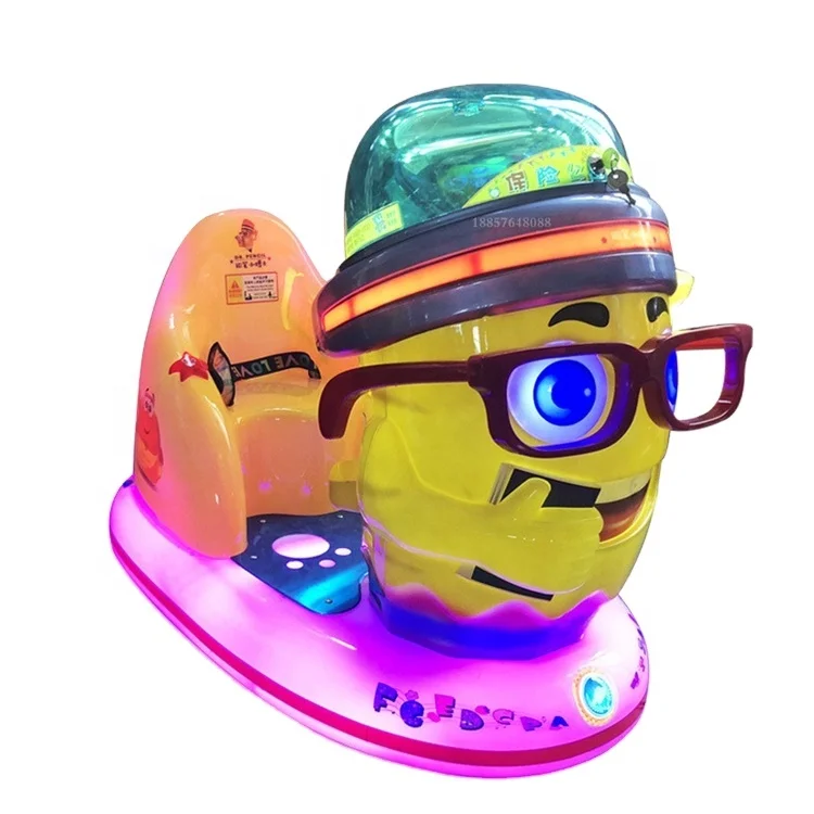 

Factory Price Indoor Amusement Cute Kiddie Rider on Car Machine, Picture shows