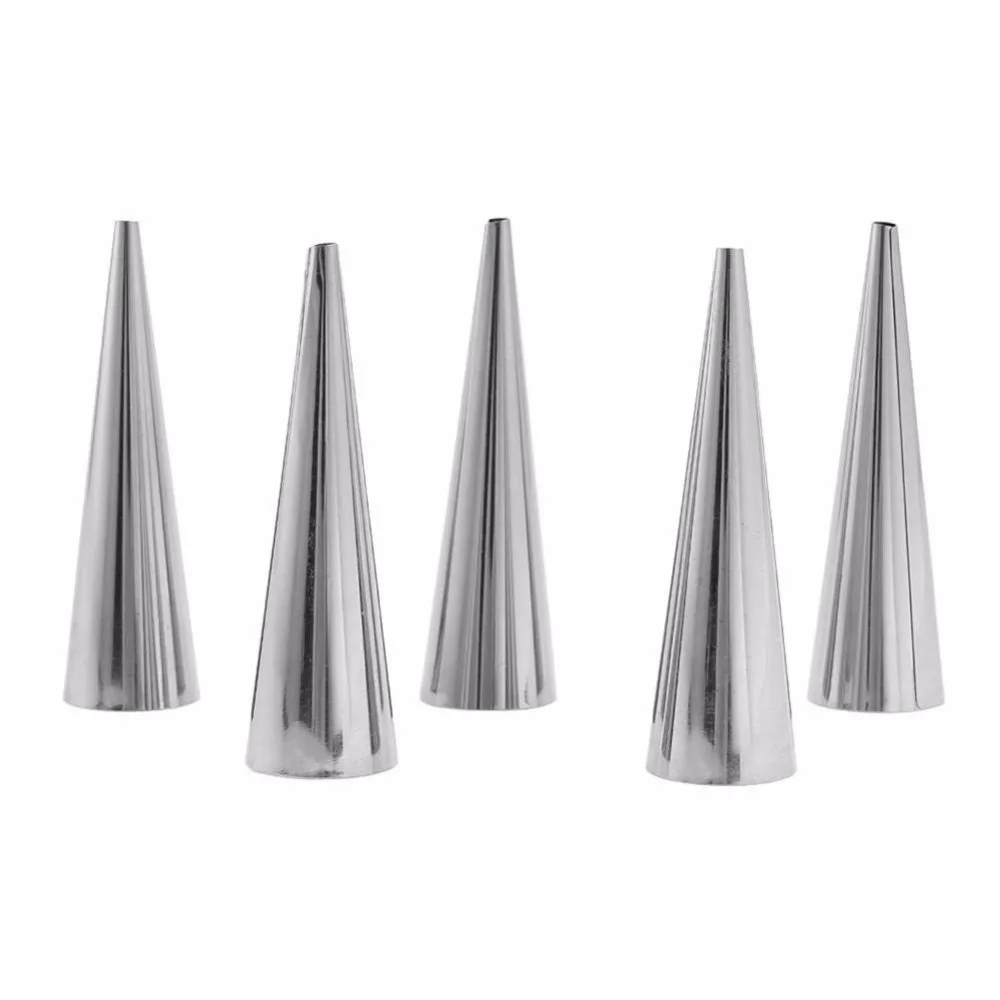 

Z826 DIY Baking Cones Horn Pastry Roll Cake Mold Spiral Baked Croissants Tubes Cookie Dessert Kitchen Baking Tool