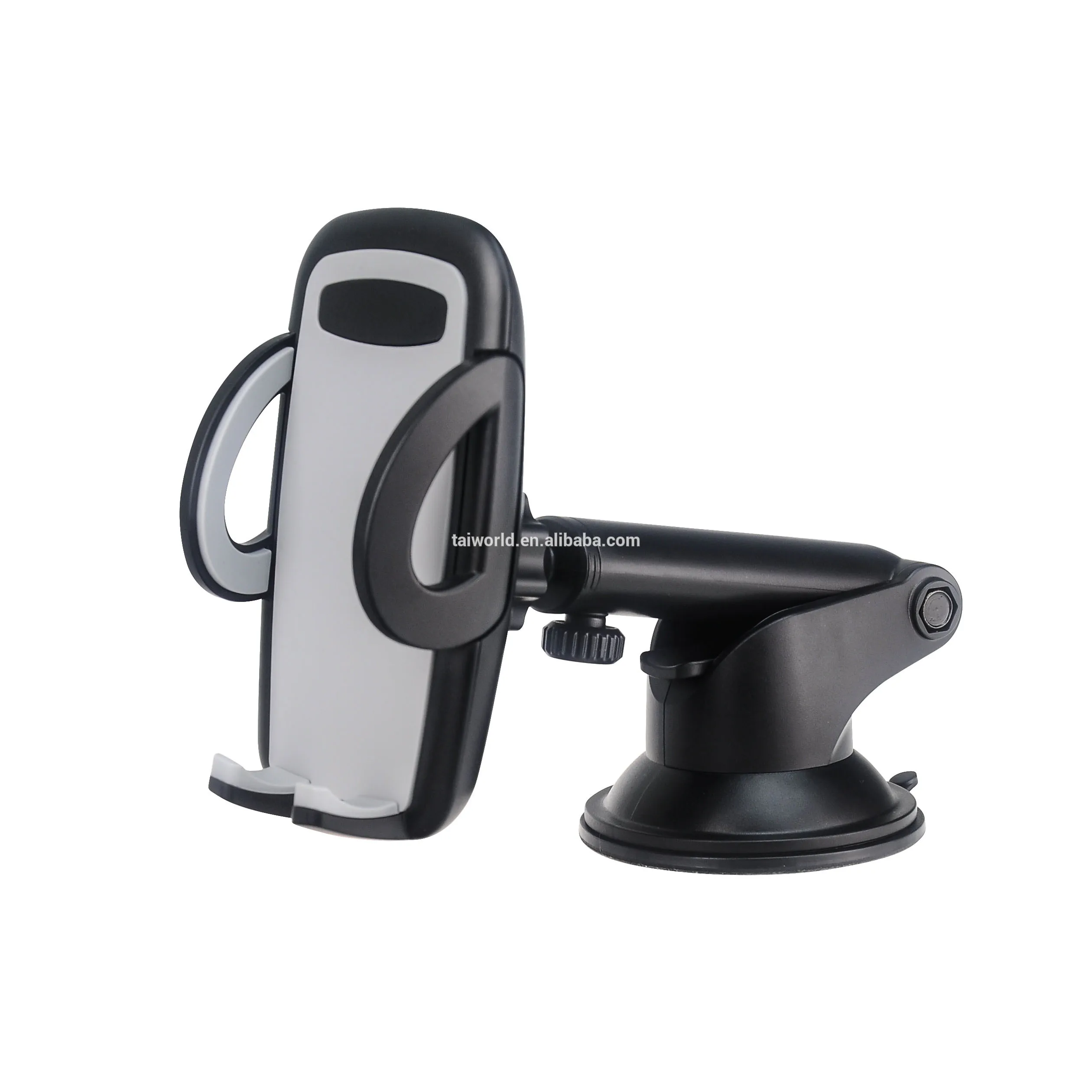 

Cheap Wholesale Hot Sale Rotary Universal Car Phone Windshield Stand Mobile Holder Phone Mount, Black