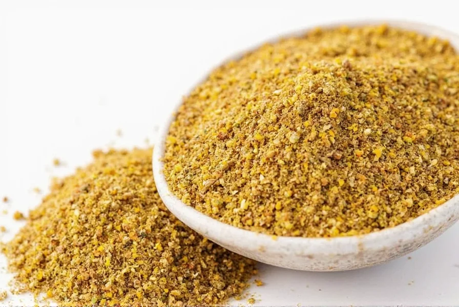 Lemon pepper seasoning used on grilled chicken and vegetables