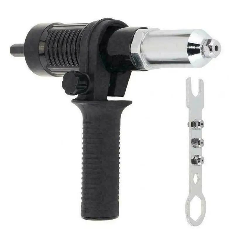 Hot New Rivet Gun Adaptor For Cordless Electric Riveting Insert Tool