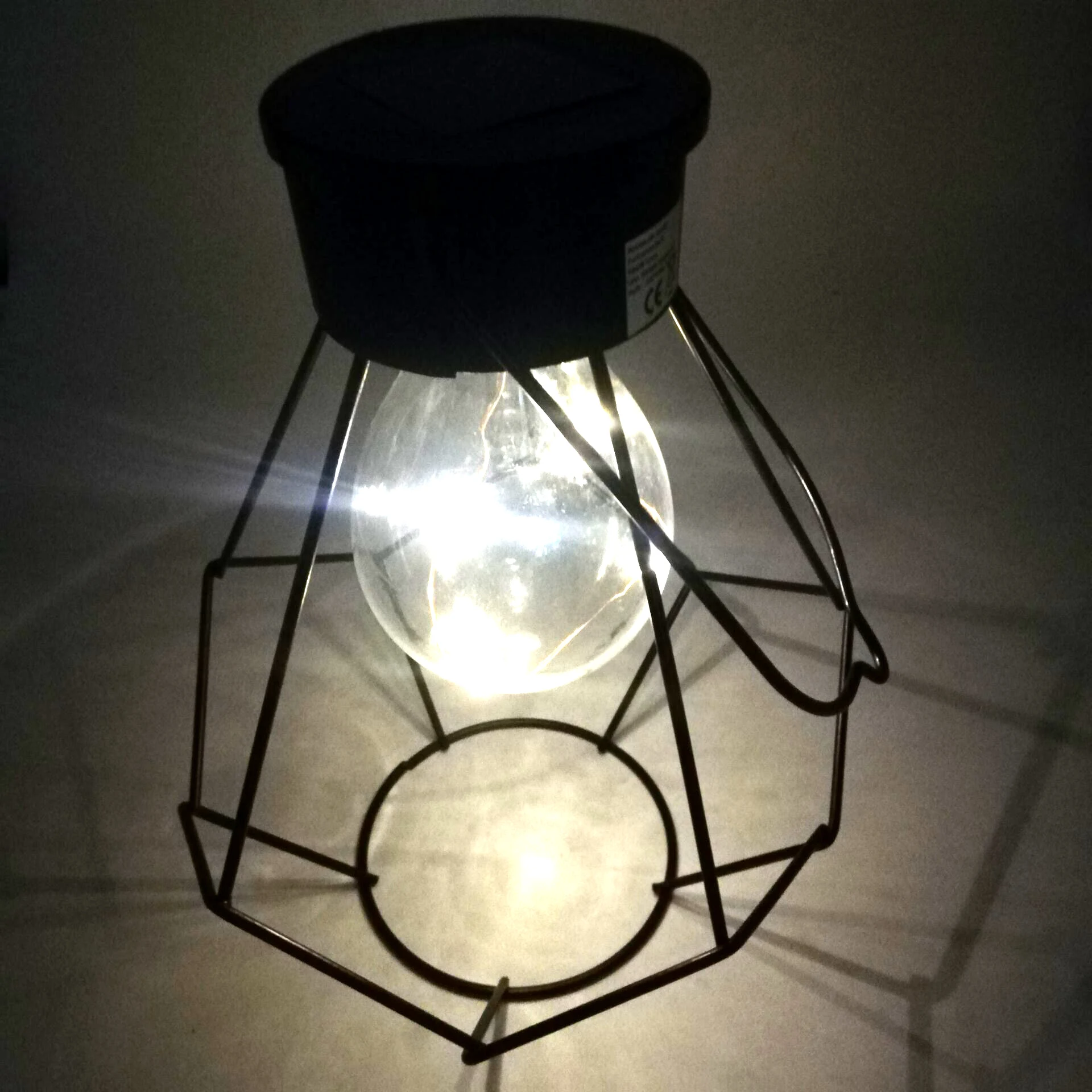 户外光敏 led 挂灯太阳能笼灯