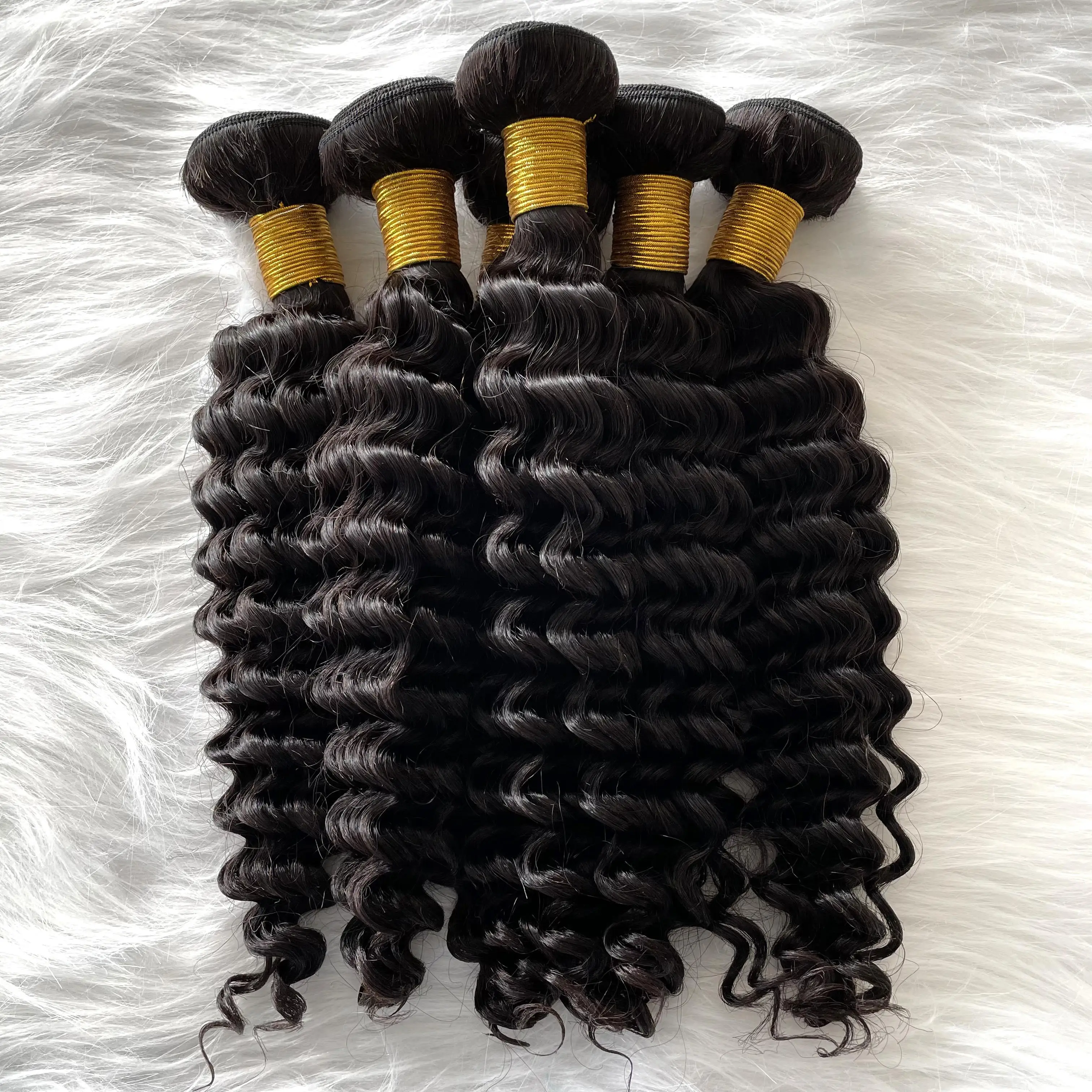 

Anforlin Wholesale Double Drawn Raw Indian Virgin Kinky Curly Hair Weave Bundles Human Hair Extension Vendors