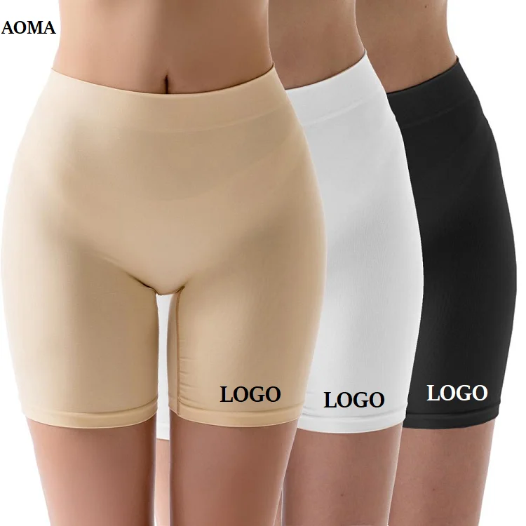 

womens seamless pants black under dress yoga biker shorts women