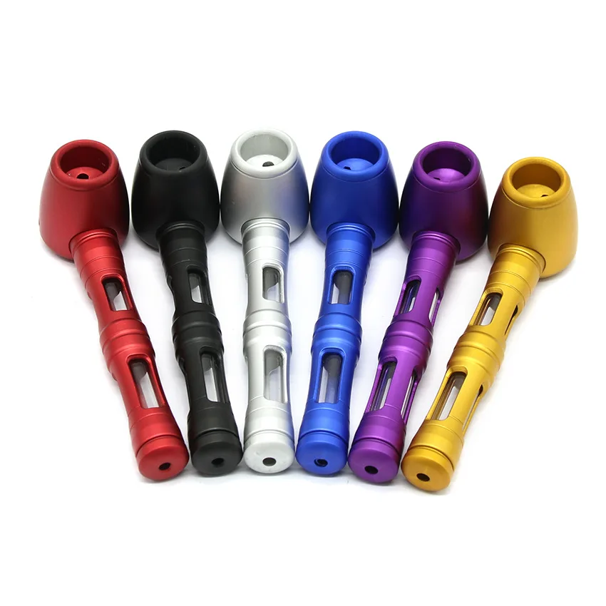 

PA330002 New style Colors Hookah metal pipes smoking weed Tobacco Smoking Pipes weed accessories, Mixed colors